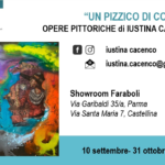 Parma 360 Festival: IUSTINA CACENCO presenta “UN PIZZICO DI COLORE”