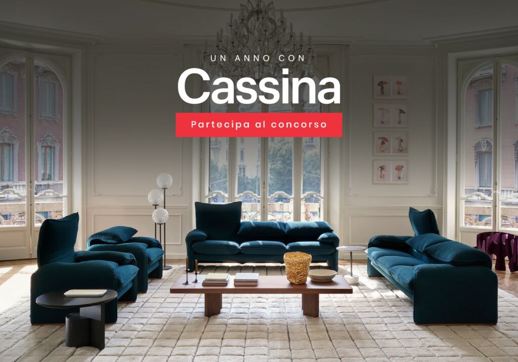 Concorso – Un anno con Cassina